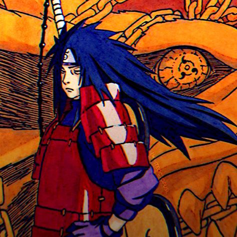 Madara Uchiha Manga Color, Madara Colored Manga, Madara Naruto, Uchiha Madara, Anime Pins, Naruto Manga, Madara Uchiha, Naruto Art, Anime Naruto