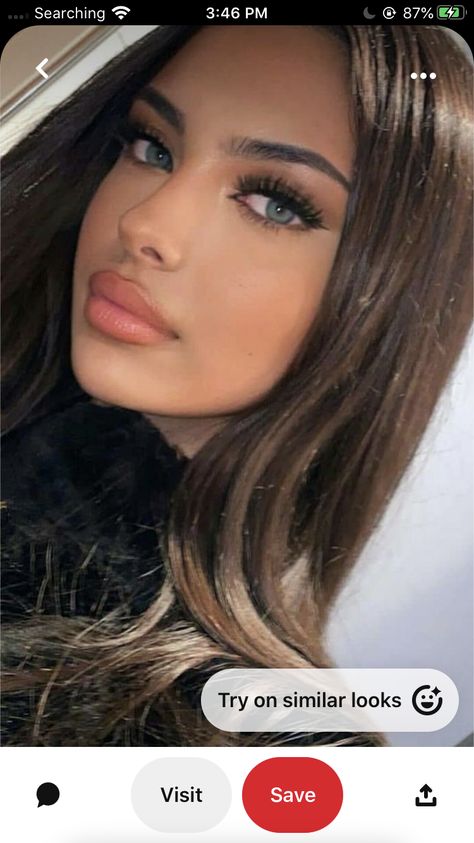 인물 사진, Beautiful Makeup, Albania, Girl Face, Beauty Face, Beauty Inspiration, Beautiful Eyes, Dark Hair, Pretty Face