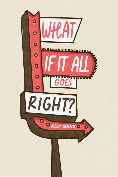 What If It All Goes Right Hand Drawn Print, Retro Funky, Apartment Decor Aesthetic, Maximalist Art No Aesthetic Aesthetic, Aesthetic Photos For Wall Decor, Funky Frames Wall Art, Funky Room Posters, What If It All Goes Right Wallpaper, Hand Drawn Illustration Style, What If It All Goes Right, Doodle Art On Wall, Funky Wall Art Prints