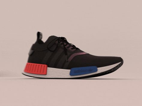 adidas nmd r1 og gif test thing after effects animation octane cinema 4d after effects motion design Shoes Gif, After Effects Animation, Effects Animation, Shoes Ads, Products Photography, Trippy Wallpaper, Adidas Nmd R1, Nmd R1, Promo Videos