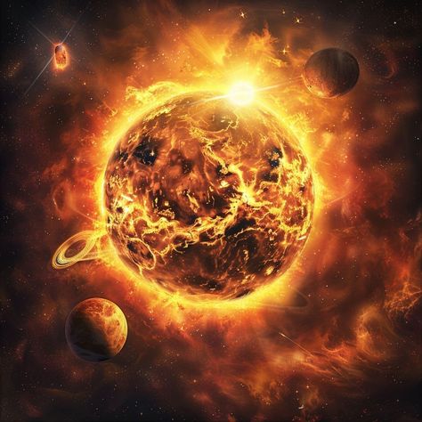 Try this in Midjourney: /imagine a sun shining brightly viewed in outer space. We are seeing the sun head on with two other planets circling the sun. We are close enough to see the flames blasting off some parts of the the suns surface. we see other stars in the far distance behind the sun. The image is hyper realistic --v 6.0 #aiart #sunshininginspace #midjourney Sun Realistic, Images Of Sun, Sun Drawing, Other Planets, Fire Ring, Sun Shining, Sun Tattoo, Random Art, Shoulder Tattoo