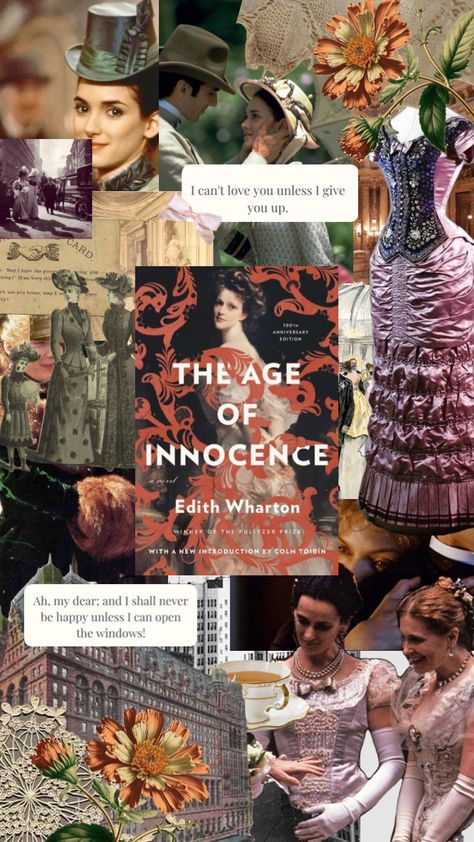 The Age of Innocence by Edith Wharton #edithwharton #theageofinnocence #classicliterature Colm Toibin, The Age Of Innocence, Edith Wharton, Classic Literature, The Age, I Can, Love You