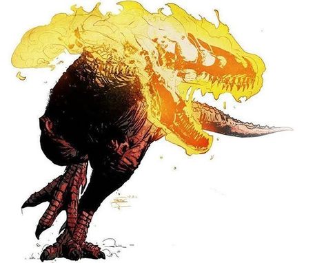 Devil Dinosaur by Tristan Jones Devil Dinosaur, Art