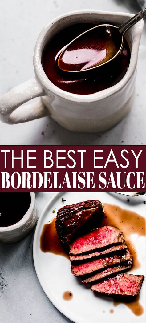 Beef Sauces Steaks, Sauce For Fillet Steak, Herb Sauce For Steak, Italian Steak Sauce, Mushroom Bordelaise Sauce, Sauces For Tenderloin Beef, Fancy Steak Sauce, Sauce Recipes For Beef, Stake Sauce Homemade