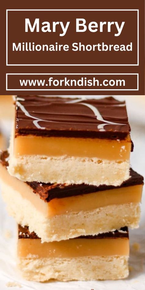 In this blog post, I will share with you a Mary Berry Millionaire Shortbread Recipe that is extremely delicious. Scottish Millionaire Shortbread, Millionaires Shortbread Recipe, Millionaire Bar, Millionaire Bars Recipe, Shortbread Slice, Mary Berry Recipes Baking, Nz Recipes, Mary Berry Recipes, Mary Berry Cakes