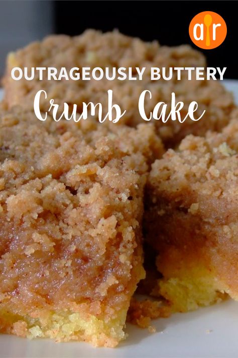 Crumb Coffee Cakes, Coffee Cake Recipes Easy, Crumb Cake Recipe, White Cakes, Breakfast Sweets, Coffee Cake Recipes, Crumb Cake, Crumb Topping, Cake Mix Recipes