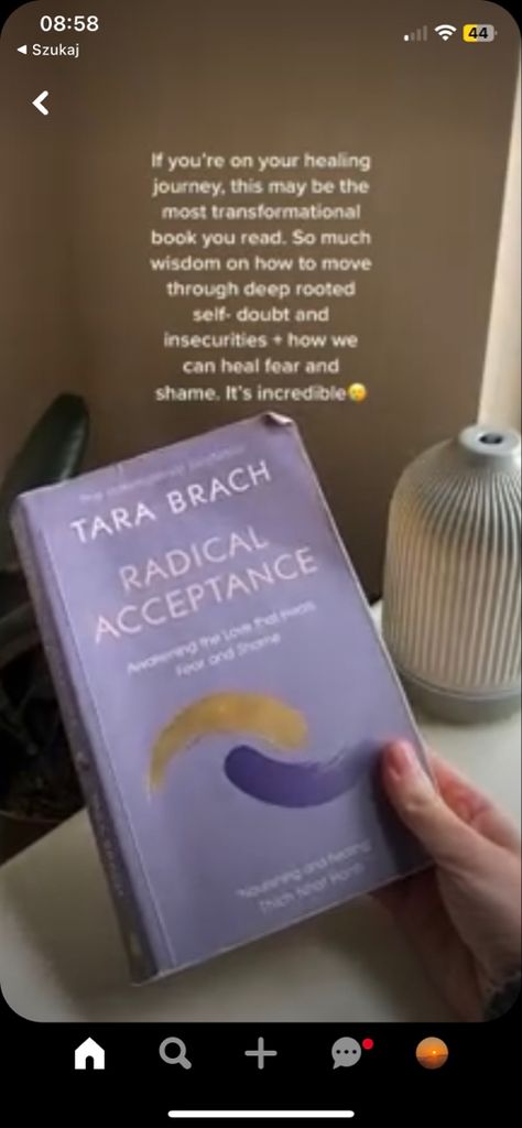 Radical Acceptance Radical Acceptance Book, Tara Brach, Radical Acceptance, Empowering Books, Reading, Books