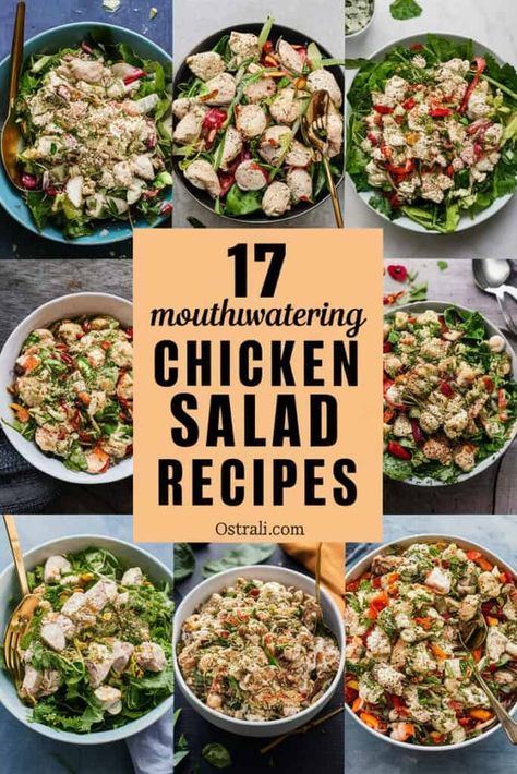 17 Mouthwatering Chicken Salad Recipes That'll Make You Swoon Chicken Salad Recipe Healthy, Best Chicken Salad, Best Chicken Salad Recipe, Chicken Salad With Grapes, Healthy Chicken Salad Recipe, Pecan Chicken Salads, Simple Family Meals, Chicken Salad Recipe Easy, Salad With Chicken