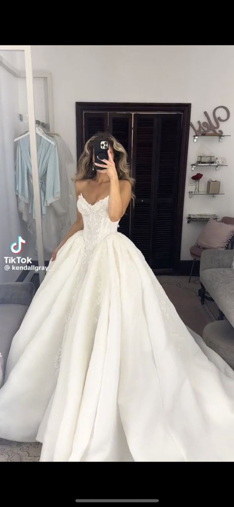 Drop Down Wedding Dress, Fairy Wedding Gown Bridal, Wedding Dresses Backless Ballgown, Cutest Wedding Dresses, Princess Wedding Dresses Strapless, Lace Puffy Wedding Dress, Lace Corset Ballgown Wedding Dress, Ball Gown Wedding Dress Corset Top, Basque Waist Wedding Dress Satin