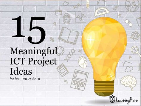 15 ict ideas for the classroom Ict Project Ideas, Ideas For The Classroom, Fair Projects, Graphics Design, The Classroom, Arts And Crafts, For Free, Quick Saves, Design