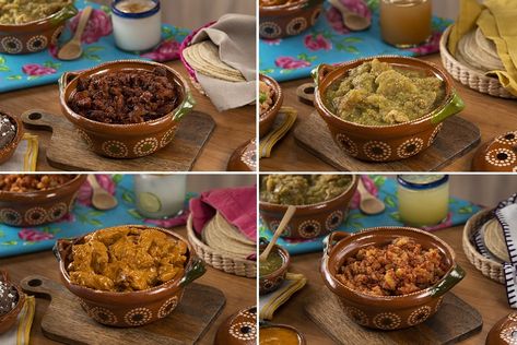 En Kiwilimón tenemos los mejores guisados para armar una divertida taquiza. Nosotros te sugerimos preparar un sabroso chicharrón en salsa verde, unas cremosas fajitas de pollo al chipotle, unas ricas papas con chorizo y una picosita carne adobada. ¡Serán los mejores tacos de guisado que hayas probado! Carne Adobada, Salsa Verde, Savory Recipes, Burritos, Savoury Food, Mexican Food, Guacamole, Mexican Food Recipes, Cereal