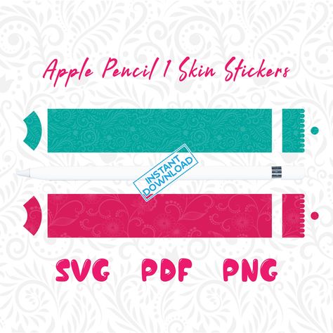 #applepencilskin #applepencil1skin #applepencilgen1 #applepencilcover #applepenskin Apple Pencil Skins Stickers in 12 Multi Colors with 2 Multi Designs Apple Pencil 1 Skin Printable Stickers. For Purchasing Click Here… www.etsy.com/DigiArtistStore/listing/1454473467 Apple Pencil Cover, Skin Template, Apple Pencil Skin, Apple Pen, Cover Stickers, Apple Stickers, Name Label, Stickers Set, Custom Templates