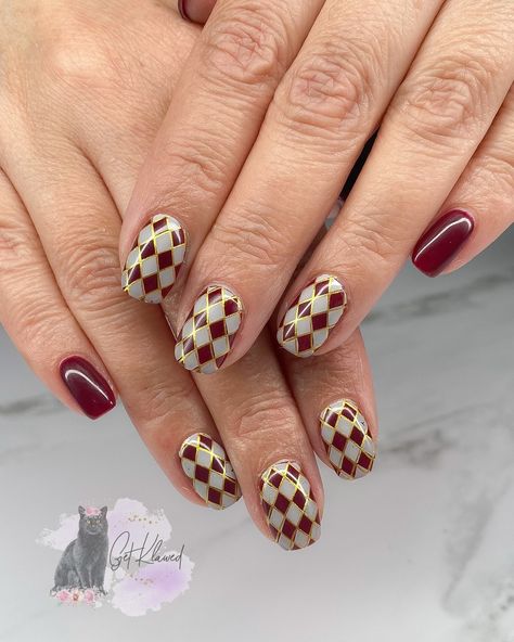 Check mate, autumn! 🍂✨ These nails are serving cozy vibes with a side of plaid perfection. Who needs flannel when your mani’s got it covered? 😉🍁 #fallnails #nailart #stampingnailart #shortnails #LEBrandAmbassador #GetKlawed #480nails #aznails #nailsmagazine #nails #nailsofinstagram #nailinspo #independentnailtech Christmas Plaid Nails, Tartan Nails, Check Mate, Plaid Nails, Stamping Nail Art, Cozy Vibes, Nails Magazine, Plaid Christmas, Nail Tech