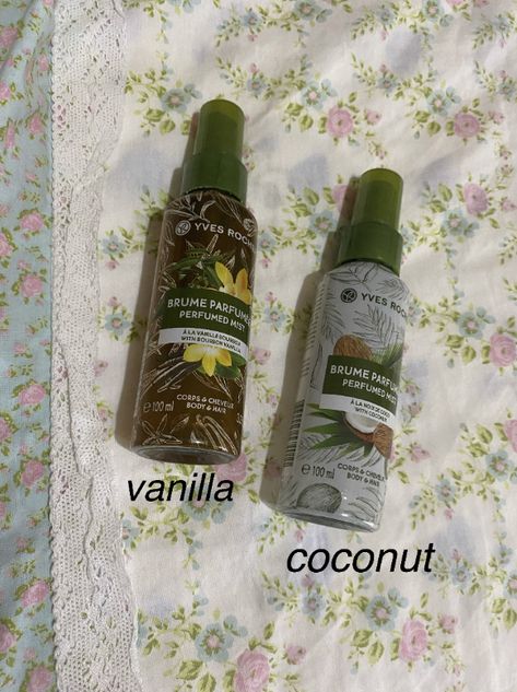 Vanilla Bourbon, Yves Rocher, Body Hair, Body Mist, Bourbon, Vanilla, Lookbook