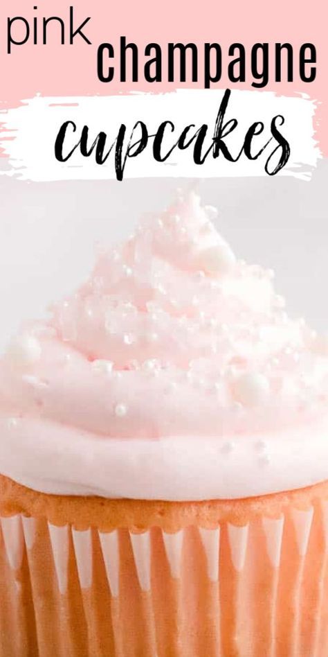 Champagne Cupcakes With Box Cake, Champagne Buttercream Frosting, Special Cupcakes, Champagne Buttercream, Pink Champagne Cupcakes, Boozy Baking, Mocha Cheesecake, Infused Cupcakes, Cupcake Inspiration