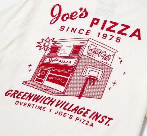 Bach Merch, Restaurant Merch, Restaurant Graphics, Vintage Pizza, Art Deco Design Graphics, Pizza House, Diner Restaurant, Vintage Diner, Pizza Tshirt