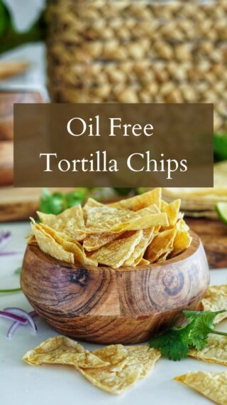 Plant-Based Recipes for Weight Loss | Plantiful Kiki Oven Baked Tortilla Chips, Plantiful Kiki, Vegan Egg Rolls, Mcdougall Recipes, Baked Tortilla Chips, Fried Chips, Plant Based Snacks, Sweet Potato Chili, Lentil Curry