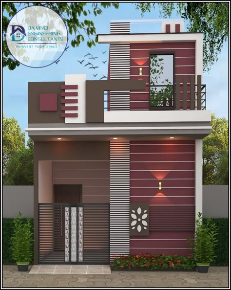 # ground # 15' # ELEVATION # design # interior # exterior # bunglow # small house # elegant look # colour combination # balcony Design # main gate # grill design # tower design Outer Wall Colour Combination, House Paint Exterior Indian Style, House Elevation Colour Combination, House Front Colour Combination, Simple Elevation Designs For House, House Outer Colour, Front Elevation Colour Combination, Elevation Colour Combination, House Outside Colour Combination