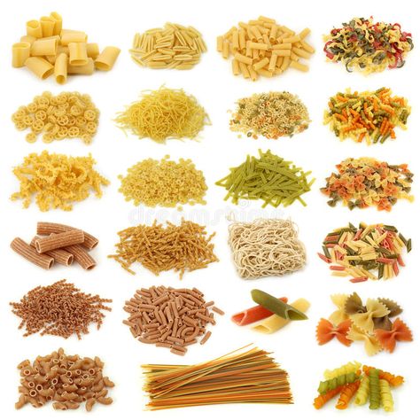 Pasta collection. Isolated on white background #Sponsored , #Ad, #AFFILIATE, #collection, #white, #Isolated, #Pasta Starch Free Recipes, Starch Free Meals, Starch Free Diet, Animal Foods, Food Noodles, Starch Foods, Fish Eggs, Italian Foods, Pasta Food