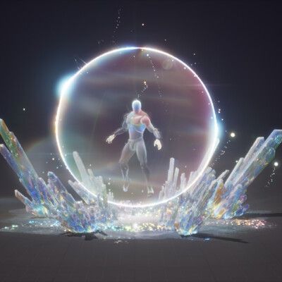 ArtStation - Crystal VFX Prac, PF Crystal Powers Magic Art, Crystal Powers Aesthetic, Crystal Powers Art, Crystal Superpower, Rock Powers, Power Concept, Crystal Magic Art, 4th Dimension Art, Crystal Powers