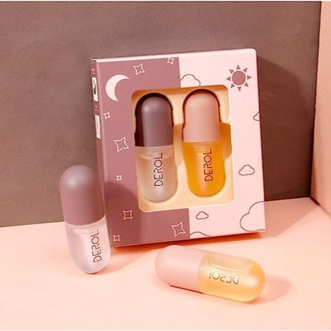 【Lip Plumper Set】：Give your lips a complete makeover! Our Natural Lip Plumper Enhancer is day and night lip beauty and care.Take care of your lips all the time, fuller, softer and smoother
【Benefits】– Active cell viability, prevent lip peeling, reduce lips line, repair lips, promote lips pump, fuller, softer and smoother.
【Easy To Carry】：Convenient – Be designed as a cute capsule with small size and wide capacity, easy to carry, and you can use it anytime. Natural Lip Plumper, Lip Plumping Balm, Lip Types, Kylie Jenner Lips, Anti Aging Makeup, Lip Filler, Lip Enhancement, Lip Serum, Gloss Labial