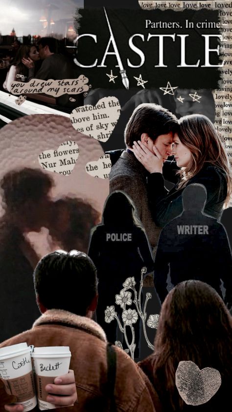 #castle #caskett #castletvshow Castle And Beckett Wallpaper, Castle Show, Castle Tv Show, Castle Movie, Castle Abc, Castle Series, Castle Tv Series, Richard Castle, Castle Tv Shows