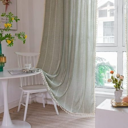 Farmhouse style curtains