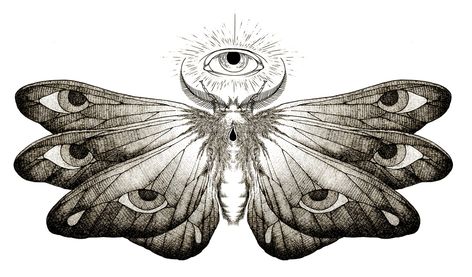 Illustrations Inspired by Mythology and Religious Iconography Moth Art, Moth Tattoo, Tattoo Portfolio, White Drawing, Desenho Tattoo, Black And White Drawing, Tattoo Design Drawings, Pretty Tattoos, Future Tattoos