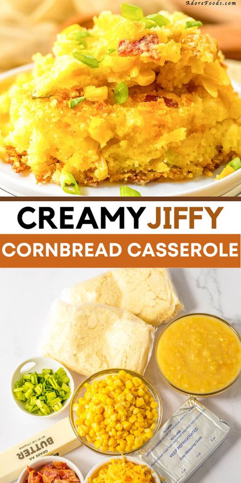 Jiffy Loaded Cornbread Casserole Jiffy Cornbread Dessert, Corn Bread Jiffy Recipes With Cream Corn And Jalapeños Cheese, Corn Spoon Bread Jiffy, Veg All Recipes, Cornbread Recipe Using Jiffy Boxes, Loaded Cornbread Casserole, Jiffy Corn Bread Casserole, Jiffy Mix Cornbread Recipes, Recipes With Cornbread