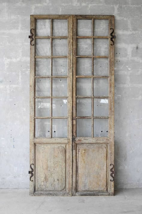 Pair of 18th Century Walnut French Doors image 2 Vintage French Doors, French Doors Bedroom, French Country Rug, Antique French Doors, Etched Glass Door, Internal French Doors, Door Images, Pair Of, Glass French Doors