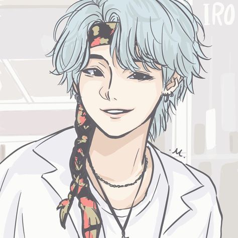 Suga Cute Drawing, Yoongi Anime Fanart, Suga Fanart Cute, Agust D Fanart, Suga Drawing, Suga Anime, Suga Fanart, V Chibi, Bts Anime