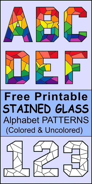 Stained Glass Alphabet, Stencils Patterns, Glass Stencil, Free Printable Alphabet, Diy Stencils, Stencil Maker, All Pins, Stained Glass Patterns Free, Alphabet Templates