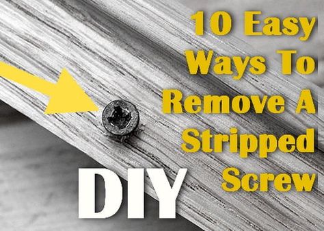 How to remove a stuck screw… Finding an easy solution to removing a stripped screw is not always simple. Maybe you have stripped a screw on your mobile device such as an iPhone or taking apart a household appliance. We have all been in a situation where time is a factor and a screw becomes … … Continue reading → Remove Stripped Screw, Stripped Screw, Hardwood Floor Cleaner, Cleaning Painted Walls, Glass Cooktop, Deep Cleaning Tips, Hard Water Stains, Take Apart, Clean Dishwasher