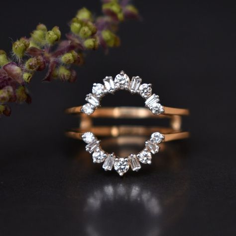 Engagement Ring Wrap, Flower Shaped Engagement Ring, Simulated Diamond Rings Engagement, Engagement Ring Wraps, Diamond Ring Guard, Oval Shaped Engagement Rings, Wedding Ring Guard, Engagement Ring Enhancers, Ring Guards Enhancer