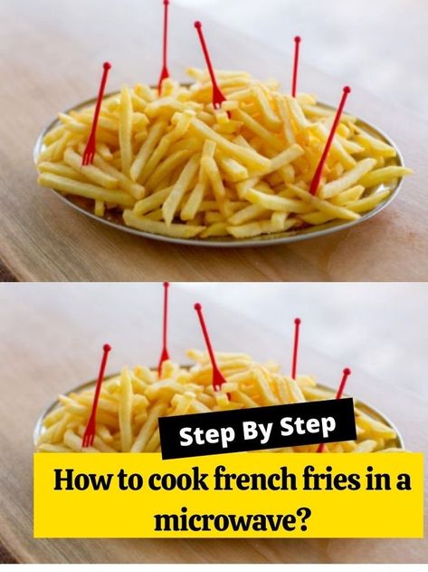 How to cook french fries in a microwave? French Fries In Microwave, Microwave French Fries, How To Make Fries, Reheat French Fries, Oven French Fries, Cooking French Fries, Making French Fries, Homemade Fries, French Fries Recipe