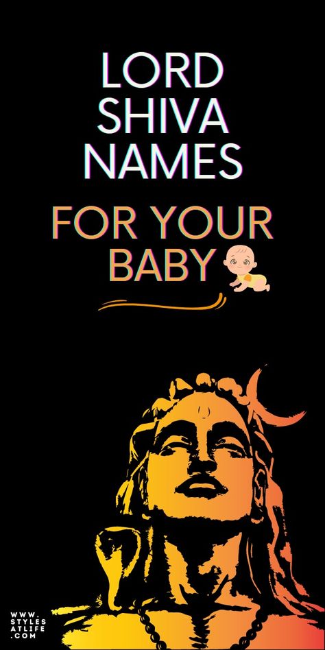 Baby Names Related To Lord Shiva With Meanings Shiv Name, Siva Name Logos, Shiva Name, Sanskrit Names For Boys, Names Of Lord Shiva, Sanskrit Names With Meaning, 11 Rudra Name Of Shiva, New Boys Names, S Letter Names