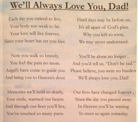 Poem I wrote for my dad. Love you dad Funeral poem Obituary poem Bereavement poem Obituary Ideas, Quotes For Dad, Dad Poems, I Miss My Dad, I Miss You Dad, Remembering Dad, Daughter Poems, Dad In Heaven, Miss You Dad