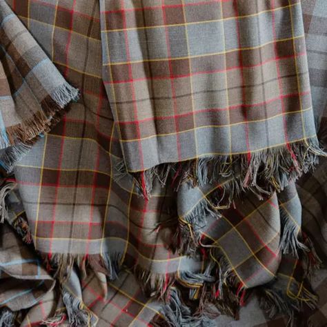 OUTLANDER Lightweight Blanket Made with Poly/Viscose Tartan Outlander Tartan, Fraser Tartan, Campbell Tartan, Tartan Clothing, Celtic Pride, Tartan Blanket, Homespun Fabric, Tartan Design, Lightweight Blanket