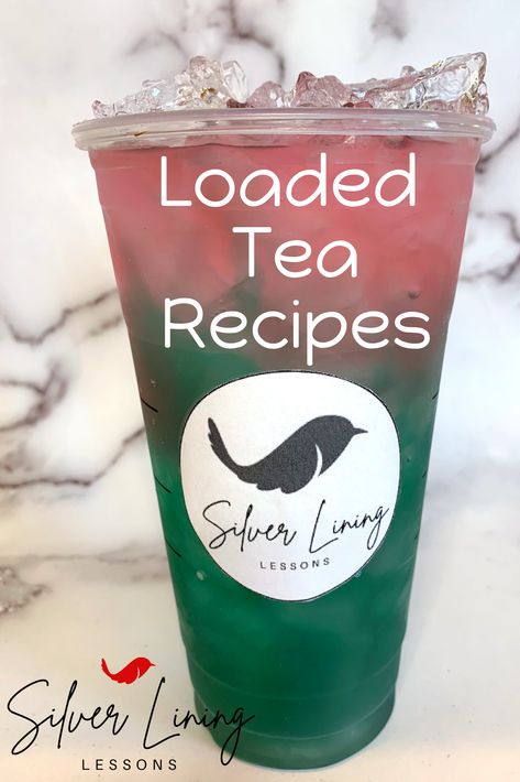 These five loaded teas are easy to make at home, don't require any Herbalife products or supplements, and all ring in for LESS THAN ONE DOLLAR per serving. Lit Tea Recipes Without Herbalife, Loaded Tea Diy, Herbal Life Loaded Tea Recipes, Blue Raspberry Loaded Tea, Lit Tea Recipes, Nutrition Tea Recipes, Boosted Tea Recipes, Herbalife Loaded Tea Recipes Diy, Herbalife Tea Recipes Drinks With Liftoff