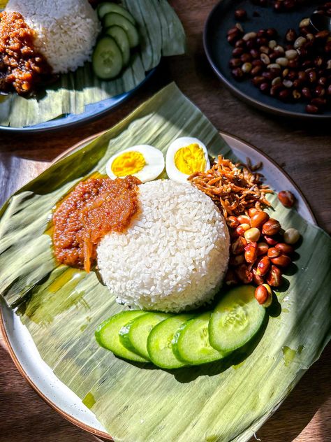 Coconut Milk Rice, Nasi Lemak, Coconut Rice, Roasted Peanuts, The Paradise, Chilli Powder, Garam Masala, Curry Recipes, Chutney