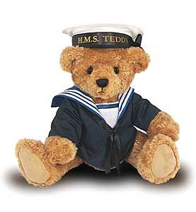 Royal Navy Teddy Bear Sailor Teddy Bear, We Bear, Brand Clothes, Raggedy Ann And Andy, Teddy Bear Pattern, Boyds Bears, Plush Pattern, Teddy Bear Plush, Bear Stuffed Animal