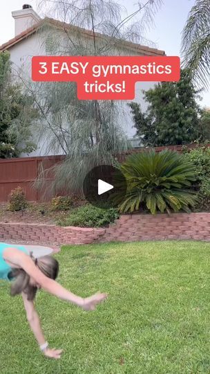 Gymnast Conditioning, How To Do Gymnastics Tricks, Cool Gymnastics Tricks Easy, Cool Gymnastics Tricks, Easy Gymnastics Tricks, At Home Gymnastics, Gymnastic Skills, Home Gymnastics, Gymnastics Tricks