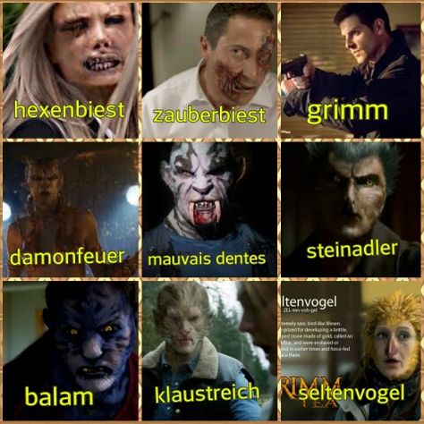 Grimm Wesen Grimm Vessen, Wesen Grimm, Grimm Fanart, Grimm Wesen, Grimm Show, Grimm Cast, Grimm Series, The Grimm, Nick Burkhardt