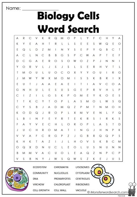 Cell Worksheets, Biology Games High Schools, Biology Games, Science Word Search, Biology Lesson Plans, Cells Worksheet, Cell Theory, Biology Activity, Unscramble Words