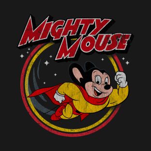 T-Shirts Page 4 | TeePublic Mighty Mouse, Cartoon Crazy, Animal Humor, Mouse Cartoon, Beatles Pictures, Childhood Days, Ink Ideas, Needful Things, Hanna Barbera