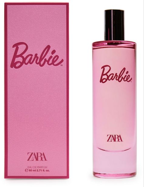 Zara Perfume, Koleksi Parfum, Barbie Doll Set, Perfume Bottle Design, Fragrances Perfume Woman, Pink Perfume, Baby Doll Accessories, Celebrity Perfume, Pink Girly Things