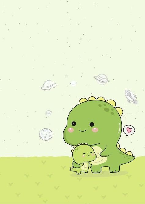 Cute Dino Wallpaper, Dino Wallpaper, Jurassic World Wallpaper, Dinosaur Birthday Theme, Funny Minion Pictures, Cute Dino, Dinosaur Wallpaper, Green Dinosaur, Birthday Themes For Boys