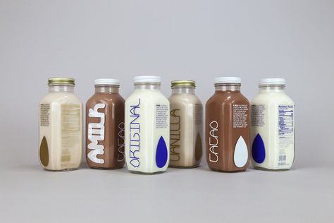 Almond Milk Brands, Almond Milk Drinks, Dairy Products Packaging Design, Organic Almond Milk, Milk Brands, Milk Packaging, Drinks Brands, Milk Bottles, Nut Milk