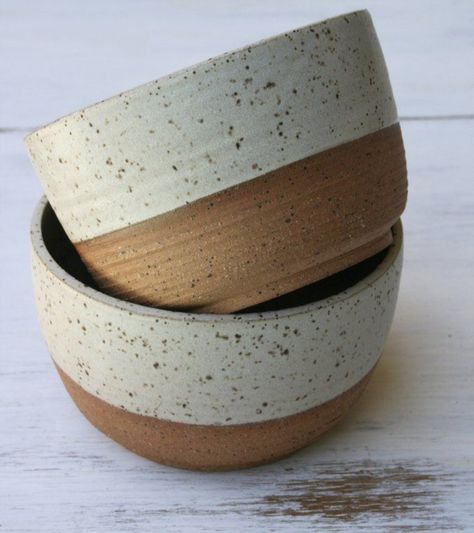 Cereal Breakfast, Rustic Dinnerware, Creative Elements, Functional Ceramics, Speckle Glaze, Speckled Stoneware, Pottery Inspo, Ceramic Glaze Recipes, Rustic Pottery