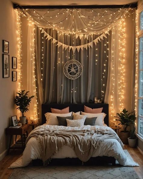 20 Totally Zen Boho Bedroom Ideas – ToolzView Pole Bedroom Ideas, Bedroom Sanctuary Ideas Zen, Zen Bedroom Ideas Peace, Zen Bedroom Aesthetic, Boho Theme Bedroom, Zen Bedroom Ideas Serenity, Bedroom Sanctuary Ideas, Comfy Homes, Spa Bedroom Ideas